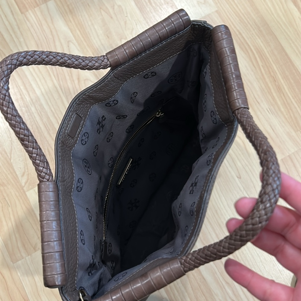 Tory Burch Brown Shoulder Bag - Picture 4 of 10